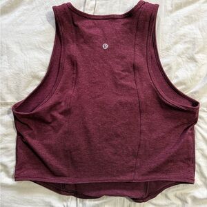 Soft Sueded Crewneck Cropped
Tank Top